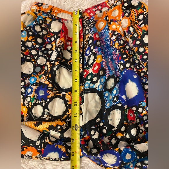 Saaksha & Kinni Blue Printed Mirror Trousers XS - Picture 15 of 16